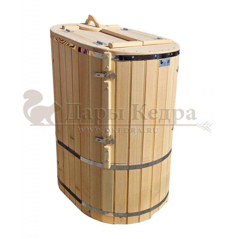 Бондарная кедровая бочка (фитобочка) «Профессиональная» (все модели) Бондарная кедровая бочка (фитобочка) «Профессиональная» (все модели)