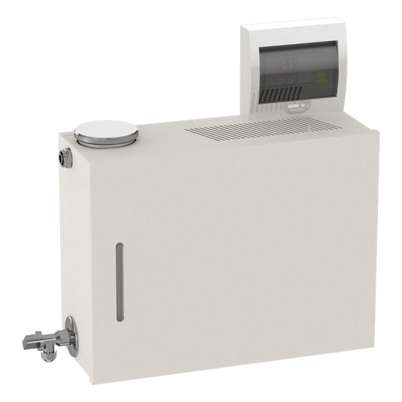 Парогенератор накопительный, 2 кВт с выносным цифровым пультом управления Парогенератор накопительный, 2 кВт с выносным цифровым пультом управления